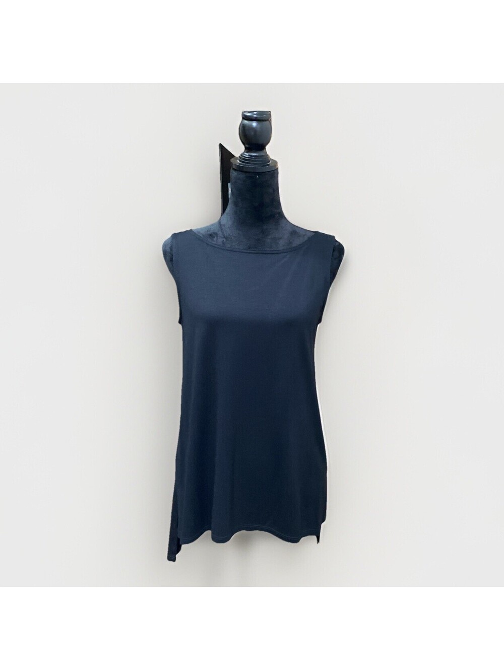 Eileen Fisher Black Tank Small Petite NWT